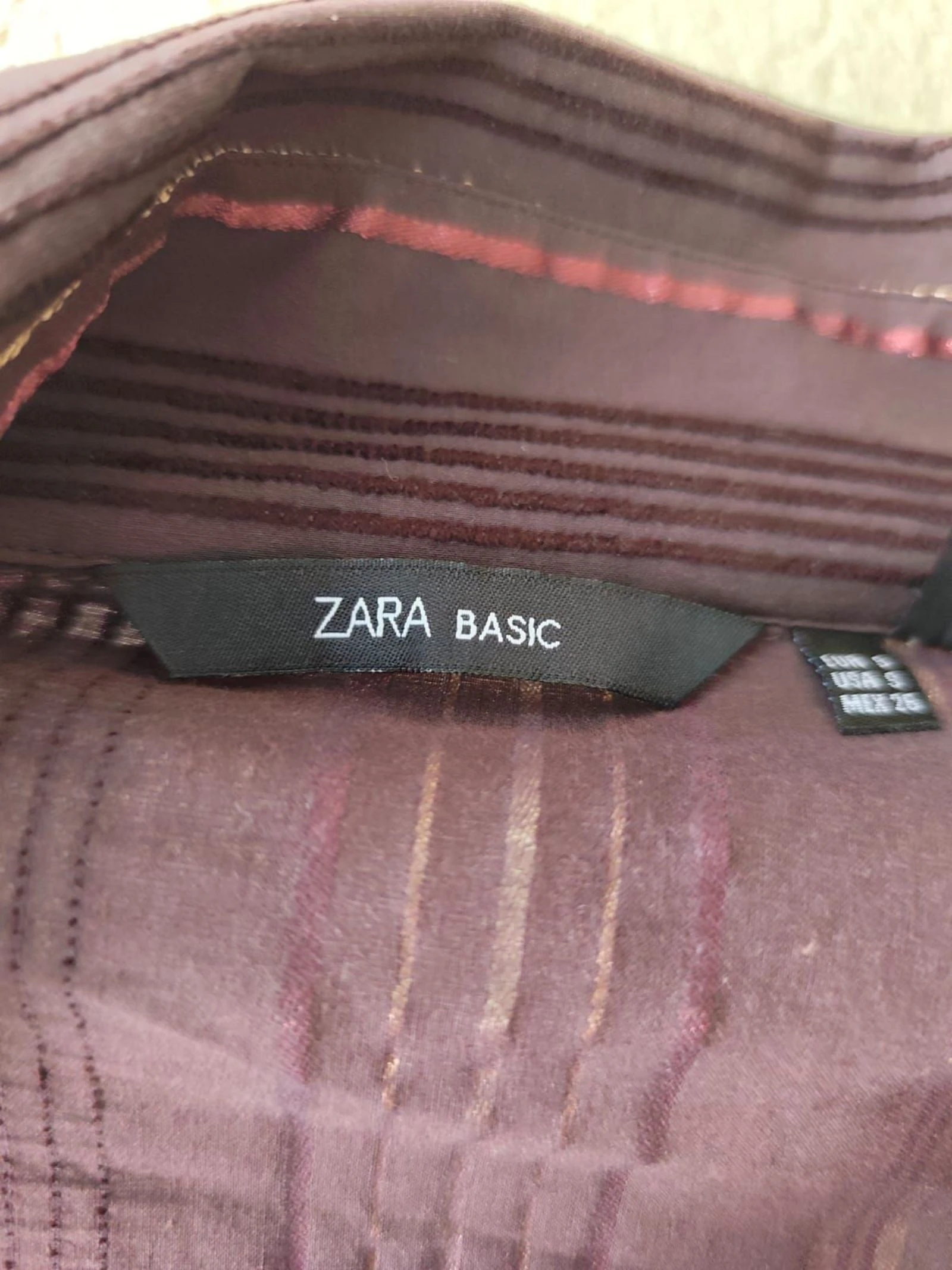 Zara Basic – Gestreepte gekruiste blouse, lange mouwen T.S – photo 4